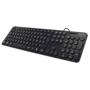 Hama KC-500 klawiatura Biuro USB QWERTZ Niemiecki Czarny
