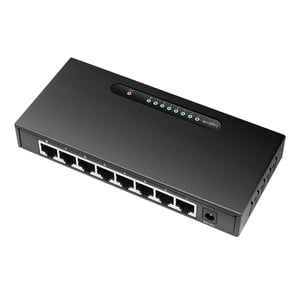 LogiLink NS0111 Gigabit Ethernet (10/100/1000) Network Switch, Black