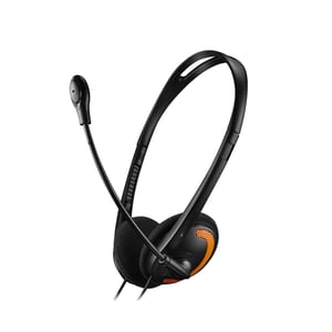Canyon CNS-CHS01BO Kopfhörer/Headset, kabelgebunden, Kopfbügel, Gaming, Schwarz, Orange