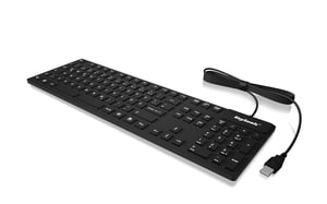 KeySonic KSK-8030 IN (FR) tangentbord, industriellt USB AZERTY, franskt, svart