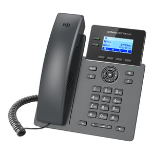 Grandstream Networks GRP2602P telefon VoIP Czarny 2 linii LCD