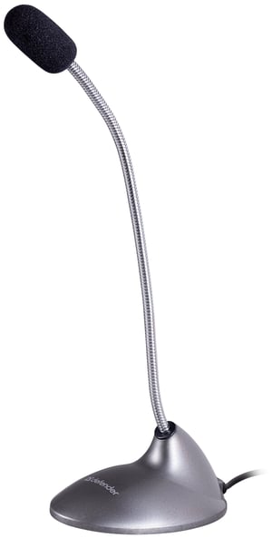 Defender MIC-111 Srebrny Mikrofon do komputera