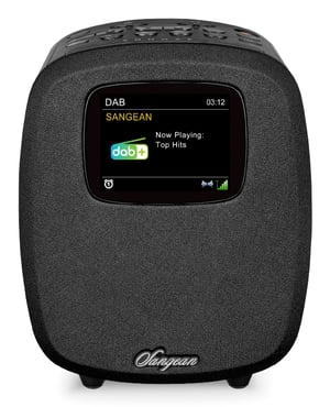 Sangean DCR-83 Osobisty Analogowe i cyfrowe Czarny