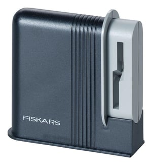Fiskars 1000812 Knife Sharpener Pull-Through Knife Sharpener Black, Gray