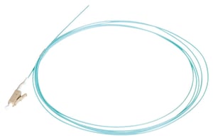 Lanview LVO231394 InfiniBand/Fiber Optic Cable, 2 m, LC Connector, Aqua