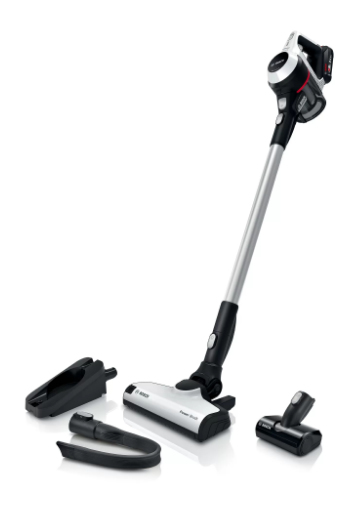 Bosch Serie 6 BKS611MTB okurzacz na kiju/szczotka elektryczna Pionowy odkurzacz Bateria Suchy Bez worka Czarny, Biały