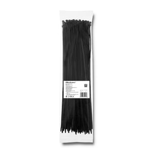 Qoltec 52212 opaska kablowa Opaska kablowa do drabiny Nylon Czarny 100 szt.