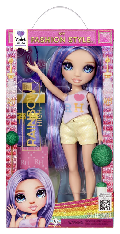 Rainbow High My Fashion Style Fashion Dolls - Violet