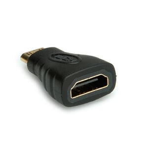 VALUE HDMI/mini HDMI, F/M HDMI typ A HDMI typ C (Mini) Svart