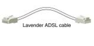 Cisco rak RJ11-kabel för ADSL, 3 m, grå