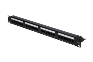 Extralink CAT5E UTP V2 Patch Panel, 24 ports