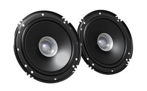 JVC CS-J610X Car Speaker, Round, 2-Way, 300 W, 2-Pack