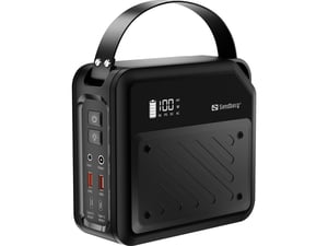 Sandberg 421-22 bärbar laddningsstation med litium-mangan-järnfosfat (LMFP) 72 000 mAh 200 W 2,31 kg
