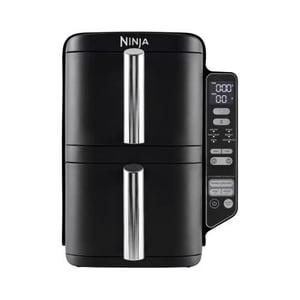 Ninja SL300EU Double 7.6 L Standalone 2470 W Low-Fat Air Fryer, Black