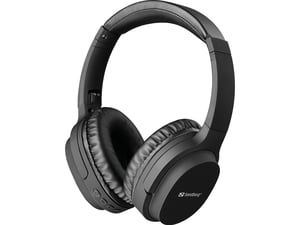 Sandberg 126-37 Headphones/Headset Wired and Wireless Headband Calls/Music USB Type-C Bluetooth Black