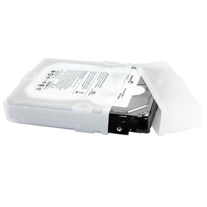 StarTech HDDSLEV35 hårddiskfodral, fickfodral, silikon, transparent