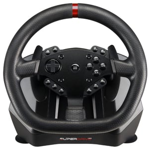 Subsonic SA5659 Gaming Controller Black USB Steering Wheel + Pedals Digital for PlayStation 4, Xbox One, Xbox One S, Xbox One X, Xbox Series S, Xbox Series X