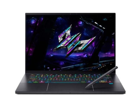 Acer Predator Triton 14 PT14-52T-95GU Intel Core Ultra 9 288V Laptop 36,8 cm (14.5") Ekran dotykowy 2.8K 32 GB LPDDR5x-SDRAM 2 TB SSD NVIDIA GeForce RTX 5070 Laptop GPU Wi-Fi 7 (802.11be) Windows 11 Home Czarny
