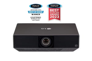 LG ProBeam BU70QGA Standard-throw 7,000 ANSI-lumen DLP UHD 4K (3840x2160) Projector, Black