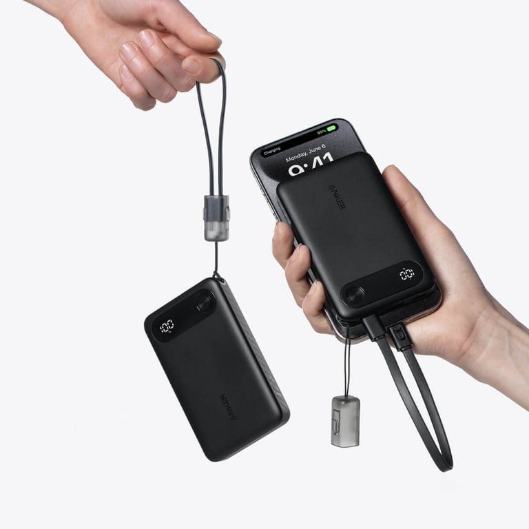 фото Зовнішній акумулятор (павербанк) Anker 10000mAh 22.5W Black (A1257G11)