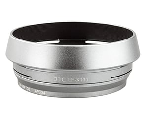 JJC LH-JX100 SILVER osłona obiektywu 4,9 cm Okrągły Srebrny