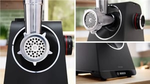 Bosch Serie 4 MFWS440B maszynka do mielenia 1900 W Czarny, Srebrny