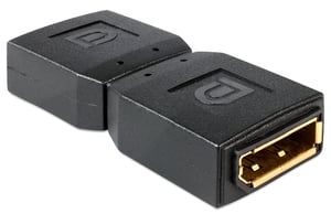 DeLOCK 65374 przejściówka do kabli Displayport Czarny