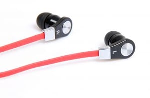 Media-Tech Magicsound DS-2 Wired In-Ear Headset, Red