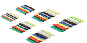 DeLOCK Schrumpfschlauch-Set, 108-teiliges Set, verschiedene Farben