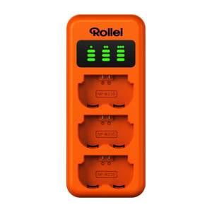 Rollei NP-W235 Battery Charger for Digital Camera USB Battery