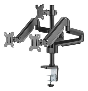 Deltaco ARM-0352 Monitor Mount / Stand, 68.6 cm (27"), Desk, Black