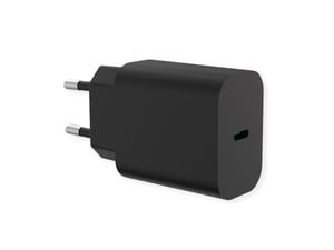 VALUE 19.99.1094 Portable Device Charger, Universal, Black, AC, Indoor