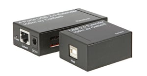 EFB Elektronik EB2104 przedłużacz sieciowy Nadajnik i odbiornik sieci Czarny