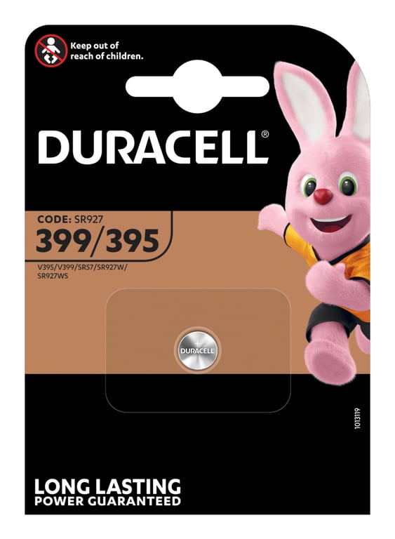 Duracell 399/395 Jednorazowa bateria SR57 Srebrny-Oksydowany