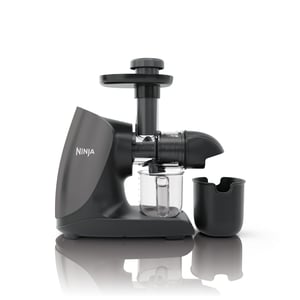 Ninja JC100EU Entsafter, Slow Juicer, 150 W, Schwarz, Grau