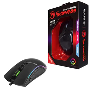 Marvo M513 myszka Gaming USB Typu-A Optyczny 4800 DPI
