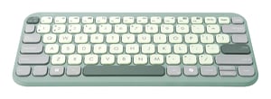 ASUS KW100 KEYBOARD/GN/UI/80 klawiatura Uniwersalne Bluetooth Zielony