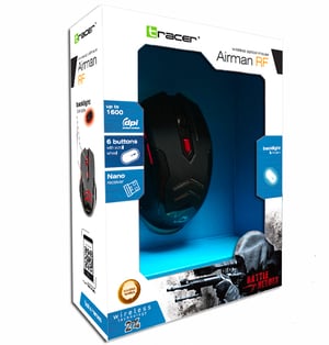 Tracer Airman myszka RF Wireless Optyczny 2400 DPI