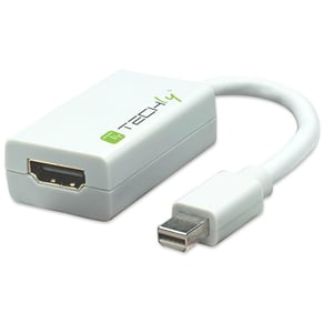 Techly Mini DisplayPort – HDMI M/F 15 m Weiß