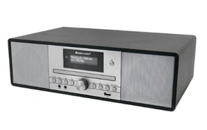 Soundmaster DAB980SW – tragbares Stereosystem, digital, 10 W, DAB+, FM, schwarz, MP3-Player