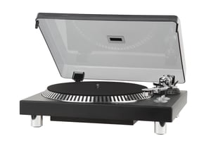 Krüger&Matz TT-602 Belt-Driven Turntable, Black