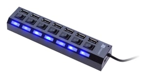 Connect IT CI-541 USB 2.0-hubbar och koncentratorer 480 Mbit/s