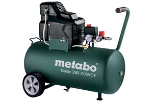 Metabo BASIC 280-50 W compressor, 1700 W, 280 l/min, AC