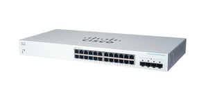 Cisco CBS220-24T-4G Zarządzany L2 Gigabit Ethernet (10/100/1000) 1U Biały