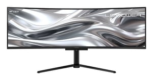 LC-Power LC-M49QCO monitor komputerowy 124,5 cm (49") 5120 x 1440 px Quad HD QD-OLED Czarny