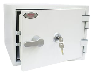 Phoenix Safe Co. FS1281K Fristående kassaskåp 19 l Vit stål