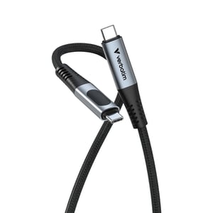 Verbatim 31849 USB-Kabel USB4 Gen 2x2 1,2 m USB-C 40 Gbit/s 240 W Schwarz
