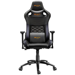 Canyon Nightfall GC-7 Gaming-Sessel Gepolsterte Sitzfläche Schwarz, Orange