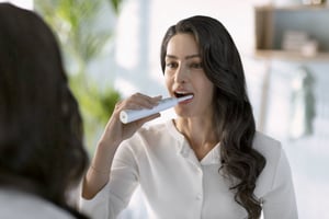 Philips Sonicare 1100-serien HX3641/11 elektrisk tandborste för vuxna, sonisk tandborste, mintgrön