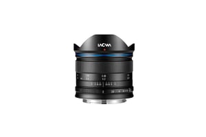 Laowa 7,5 mm f/2 MFT – für spiegellose Kameras/Spiegelreflexkameras mit einem Objektiv – Weitwinkelobjektiv – Schwarz